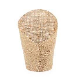 Jute 17cm Pot Cover 17.5TWx13.5BWx16Hcm Pk/10 - Natural Oceans Floral