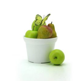Products: Plastic Round Pot Large 16.5TDx14.5BDx12Hcm Oceans Floral