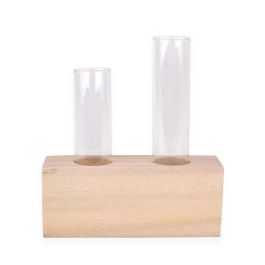 Products: Glass “Environmentalist” Propagation Stand 12Lx4Wx13Hcm S/2 - Clear/Natural Oceans Floral
