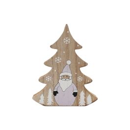Nordic Wooden Xmas Tree Stand 12.3Lx1.5Wx15.2Hcm - Natural Oceans Floral
