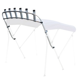 Rocket Launchers Boat Arches: ‘Clamp-On’ Fishing Rod Rack