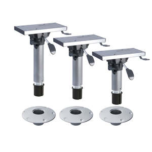Products: Waverider Socket Pedestal with Slider - Flat Base