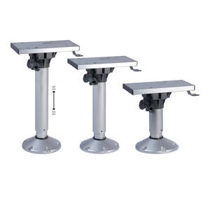 Seat Pedestals With Slider: Waverider Seat Pedestal Swivel Top with Slider