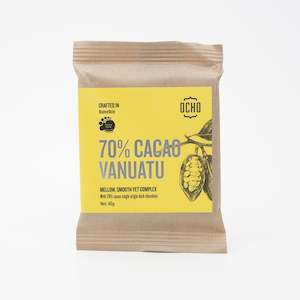 New Chocs: 70% Cacao Vanuatu
