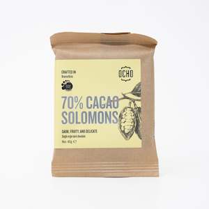 Ocho Vegan: 70% Cacao Solomons