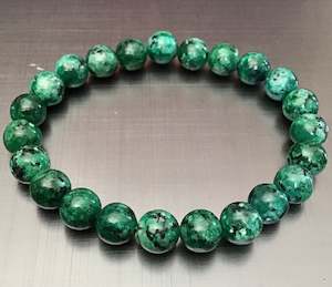 Bracelets Beads: Bracelet epidote 8mm