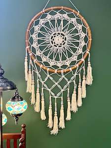 Wall hanging, the star, grey 50cm