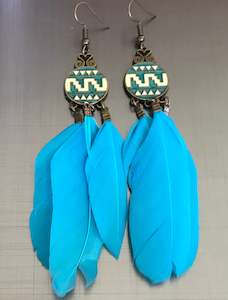 Earrings: Feather earrings (3 variants)