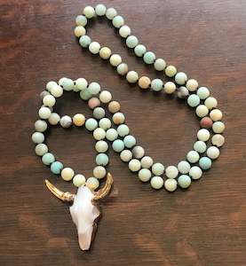 Necklace Amazonite 8mm