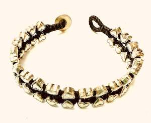 Bracelet metal heart