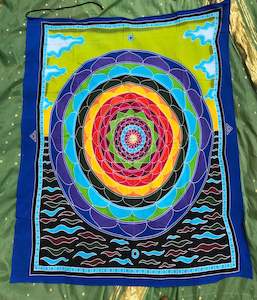 Wall hanging mandala no5a 120cm x 90cm