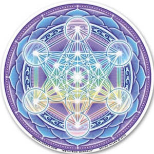 Window Stickers: Metatron Mandala , window stickers S-67