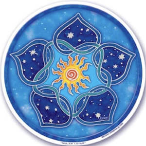 Window Stickers: Solar Lotus , window stickers S-23