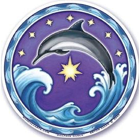 Window Stickers: Dolphin Dance , window stickers S-26