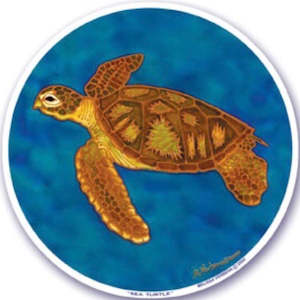 Sea Turtle , window stickers S-9