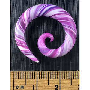 Nr D614 Spiral ear gauge 6mm