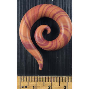 Nr F809 Spiral ear gauge 8mm