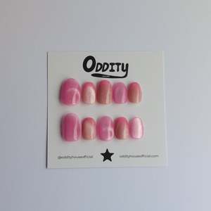Frontpage: Pink Swirl Cat Eye - Made To Order