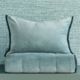 Plissado Duck Egg Cushion