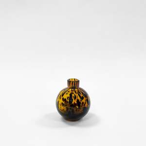 Vases: Tortoiseshell Squat Bud Vase