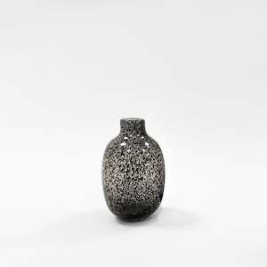 Black Leopard Tall Bud Vase