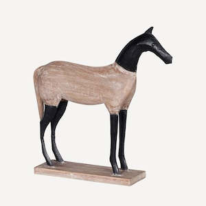 Ornamental: Horse Decor - Wood & Iron