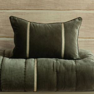 Cushions: Luchesi Olive Cushion 60 x 40cm