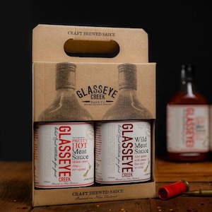 Gourmet Food: Glasseye Creek Twin Pack - Wild Meat and Pretty Hot 820g
