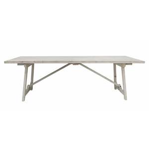 Dining Tables: Loire Dining Table in White Wash Pine