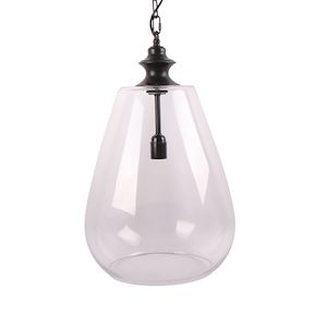 Hanging Lights: Glass Globe Hanging Light