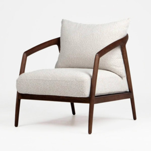Furniture: Leo Armchair in Walnut Finish