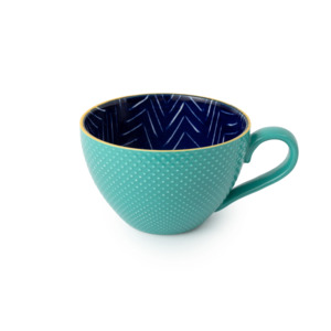 New: Indigo Chevron Mug