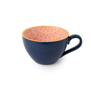 New: Blue & Red Arc Mug