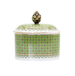 Trinket Box - Green Artichoke