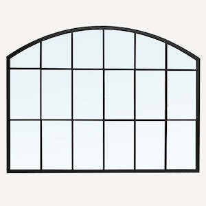 Wall: Mantle Arch Grid Mirror