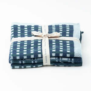 Basento Denim Washcloths - Set of 3