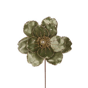 New: Medium Sage Velour Magnolia