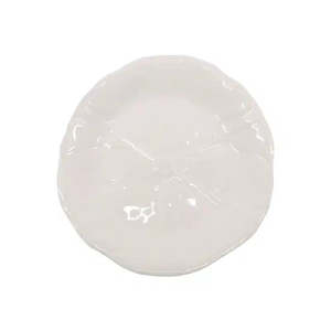 Cabbage Melamine Side Plate - White