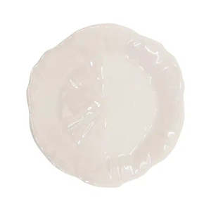 Kitchen Tableware: Cabbage Melamine Dinner Plate White