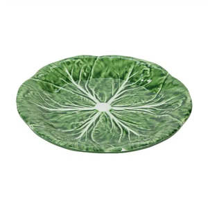 Cabbage Melamine Dinner Plate Green