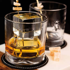 Bee Whisky Glasses (Set 4)