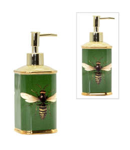 Decor: Ceramic Soap Dispenser - Bee