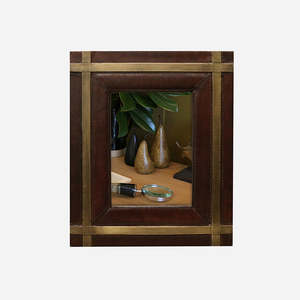 Leather & Brass Photo Frame 5x7"