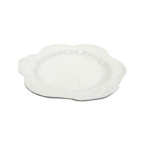 Cabbage Melamine Round 40cm Platter - White