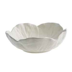 Bordallo Pinheiro: Cabbage Bowl White 15cm