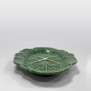 Bordallo Pinheiro: Cabbage Oval Platter 37.5