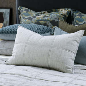 Pillowcases Eurocases: Pillowsham Noma Grey Pair