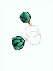 Emerald Green Flower Bud bloom