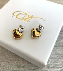 Non Handmade Jewellery: Love drops-Stainless Steel Jewelry #237