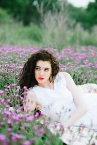 Befallen Leather Collection: Deco 3 Diamond Earrings